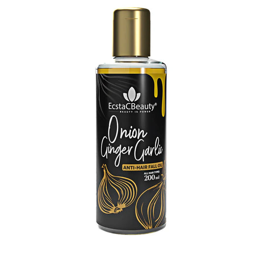 Onion Ginger Garlic Hair Oil for Hair Fall Control