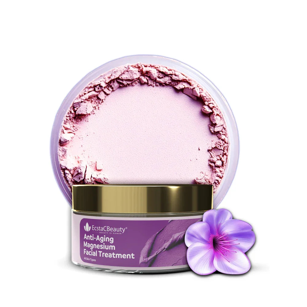 Anti-Aging Magnesium Facial Treatment  Skin Firming & Collagen Boosting Face Mask