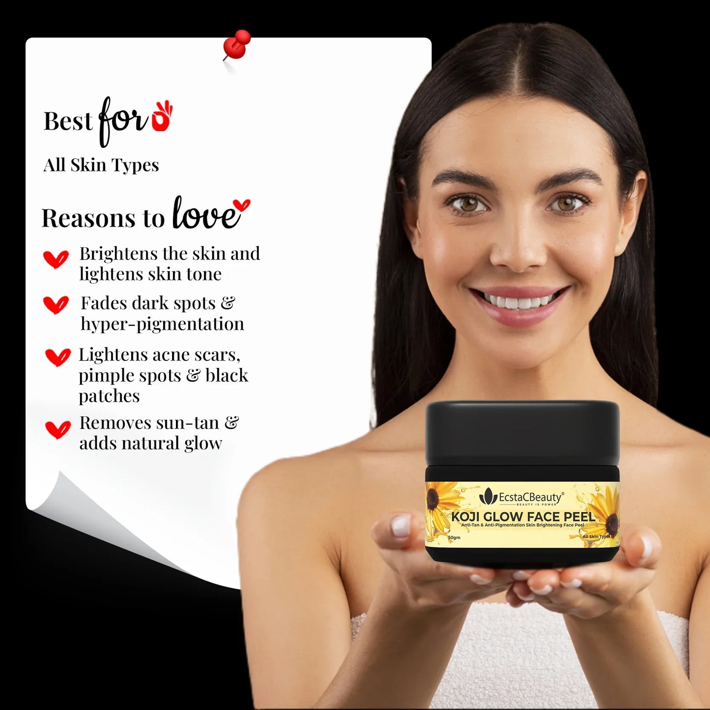 Koji Glow Anti-Tan & Anti-Pigmentation Skin Brightening Face Peel
