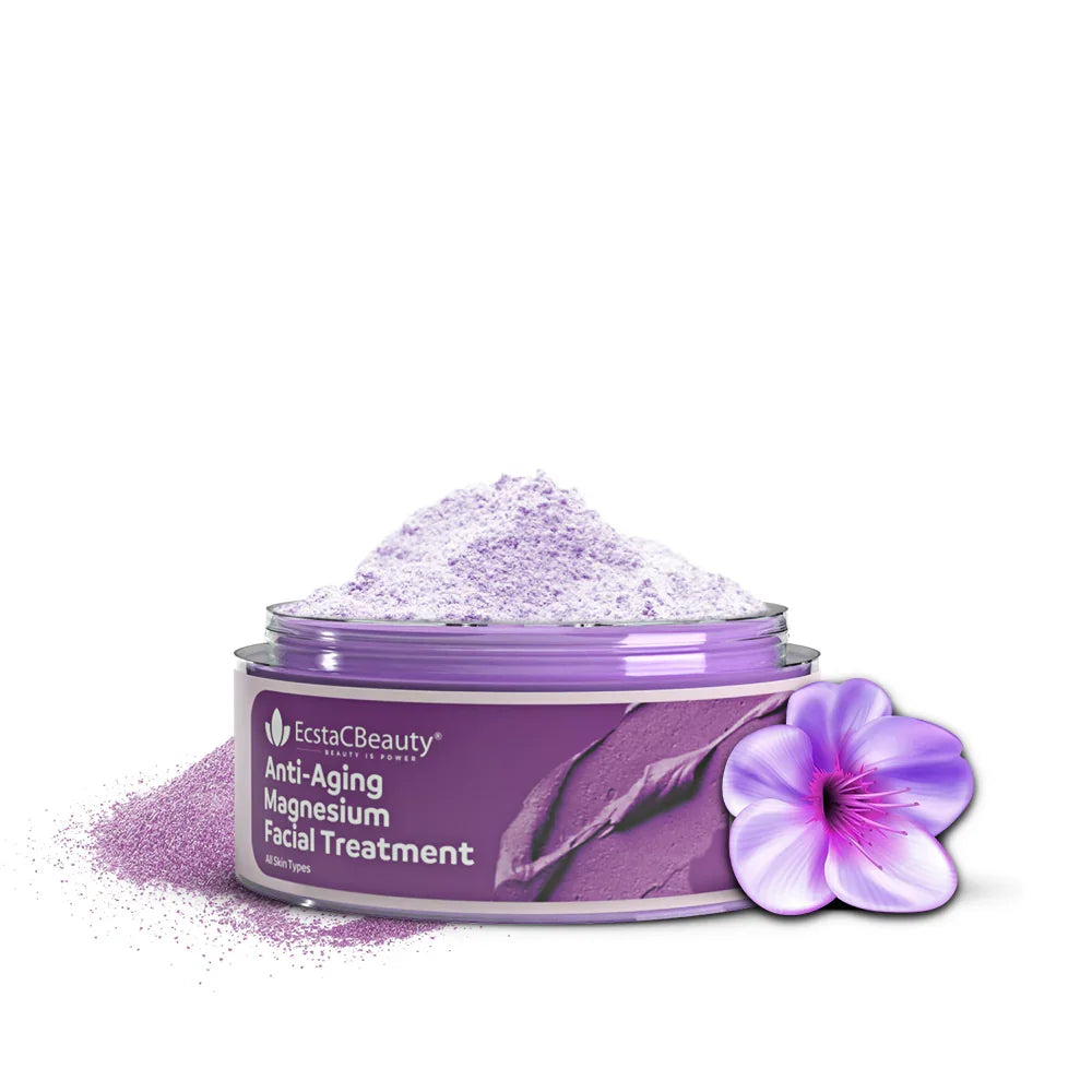 Anti-Aging Magnesium Facial Treatment  Skin Firming & Collagen Boosting Face Mask