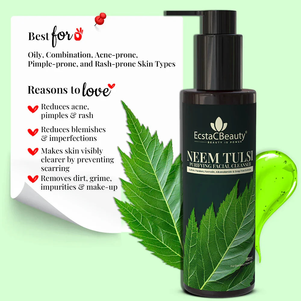 Neem Tulsi Purifying Facial Cleanser