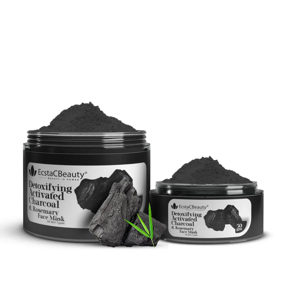 Detoxifying Activated Charcoal & Rosemary Face Mask
