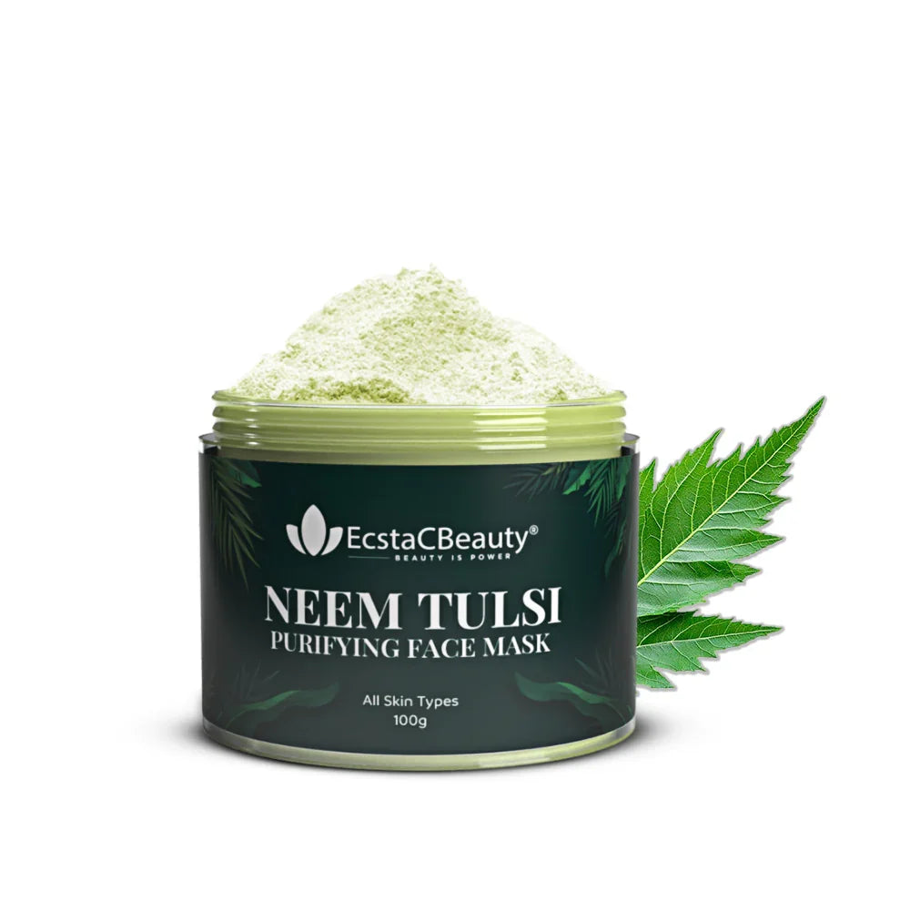 Neem Tulsi Purifying Face Mask for Acne & Pimple Control