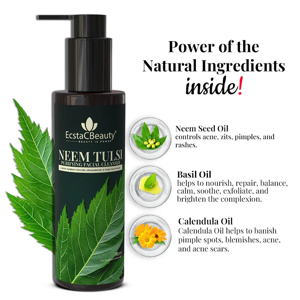 Neem Tulsi Purifying Facial Cleanser