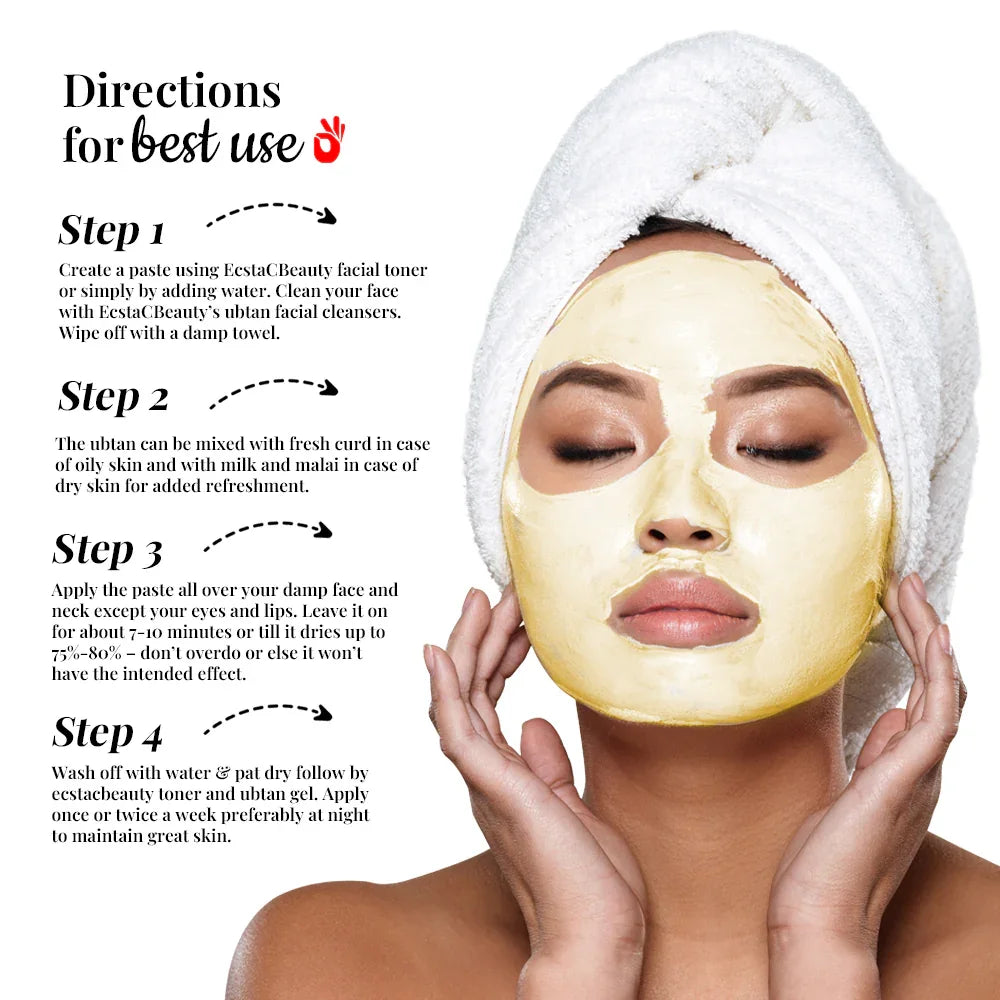 Ubtan Tan Removal & Glow Face Pack