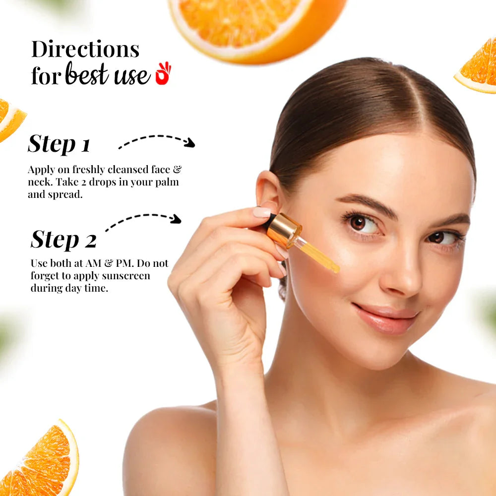 Vitamin C Glow (10%) Glow Face Serum for Dark Spots & Pigmentation