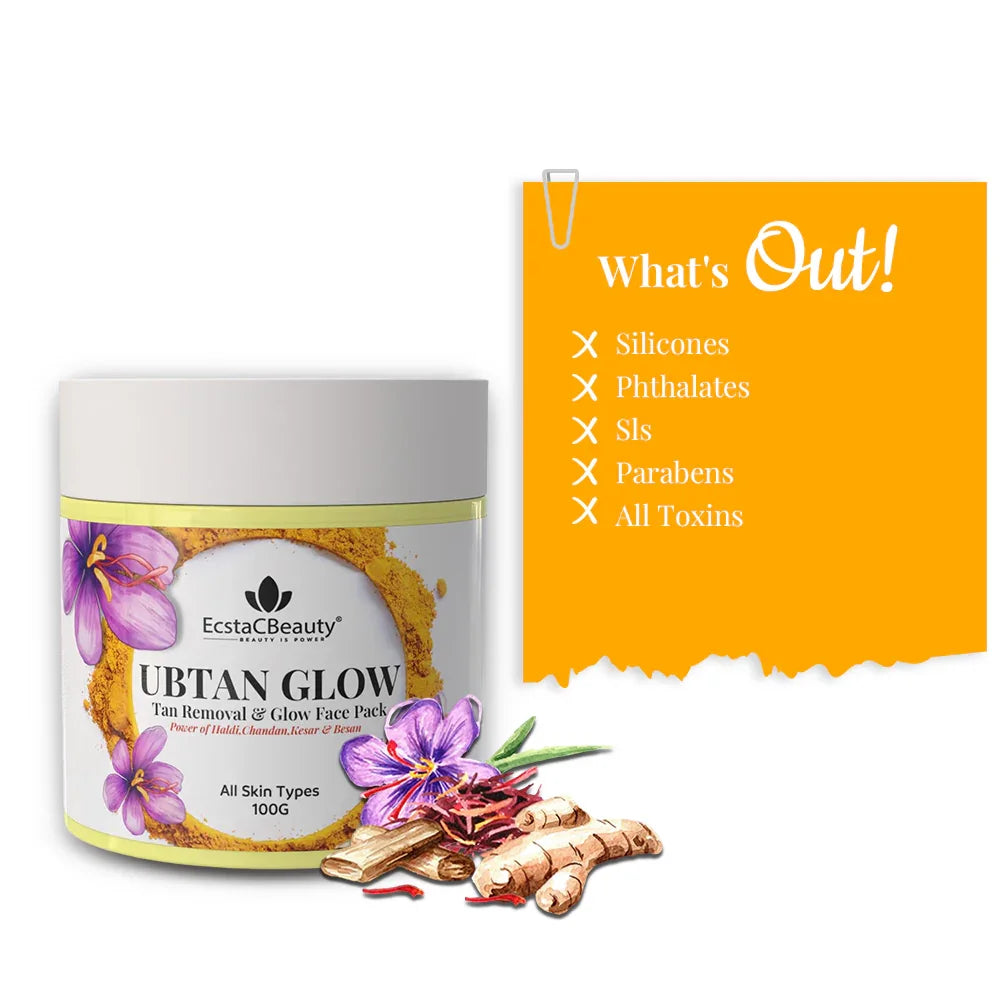 Ubtan Tan Removal & Glow Face Pack