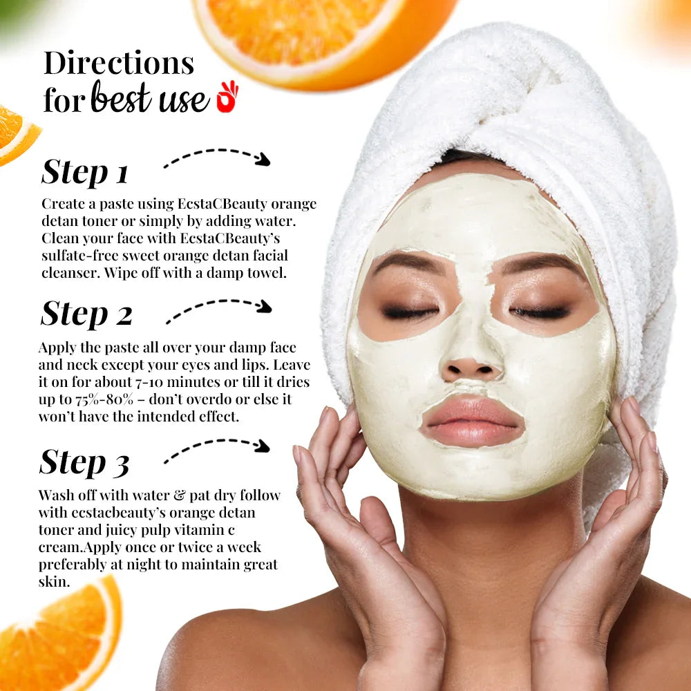 Vitamin C Skin Brightening Anti- Pigmentation Face Mask