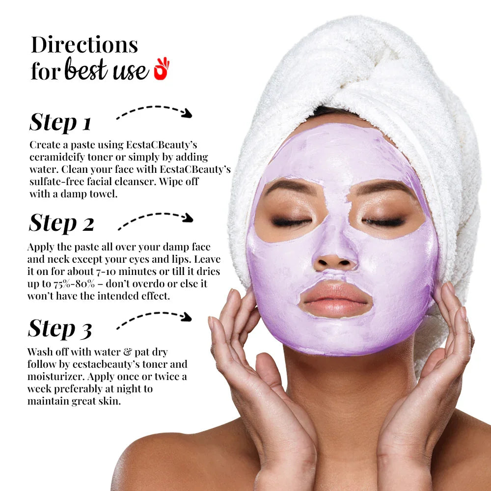 Anti-Aging Magnesium Facial Treatment  Skin Firming & Collagen Boosting Face Mask