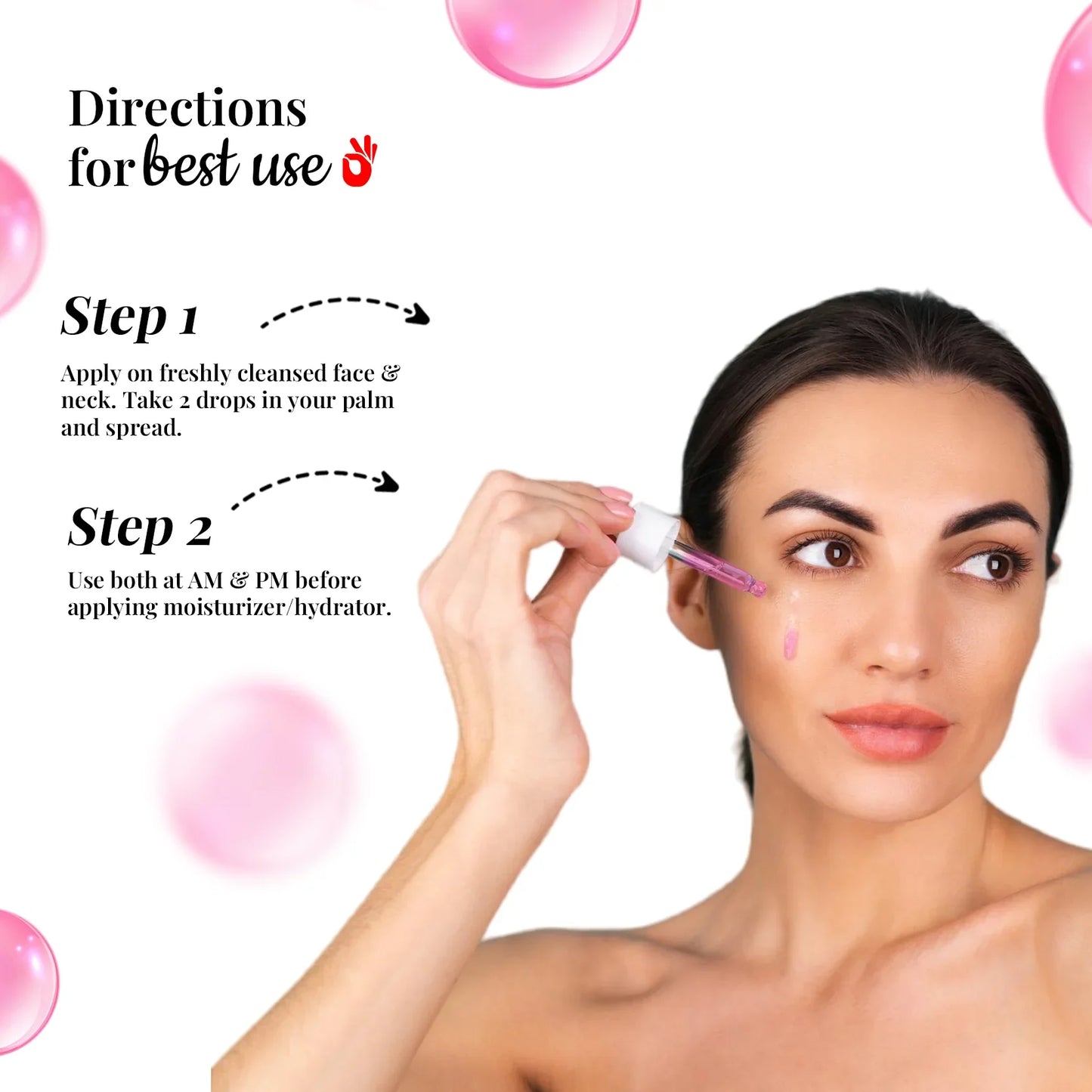 EcstaCBeauty Gluta Glow Addict | Ultra Skin Lightening Serum with Glutathione & Natural Extracts | Brightening & Hydrating Formula | 100% Paraben & Toxin Free | All Skin Types (30ml)