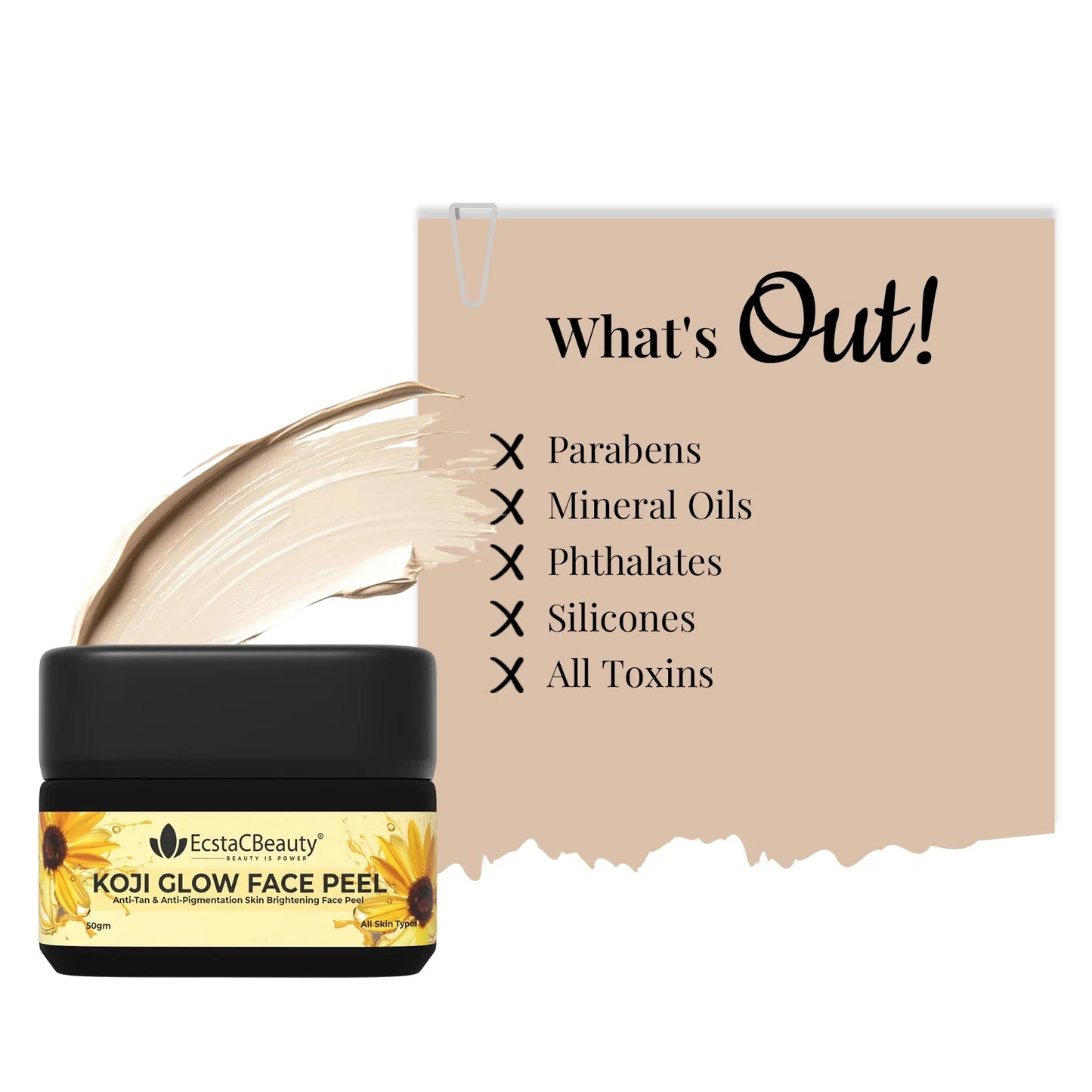 Koji Glow Anti-Tan & Anti-Pigmentation Skin Brightening Face Peel
