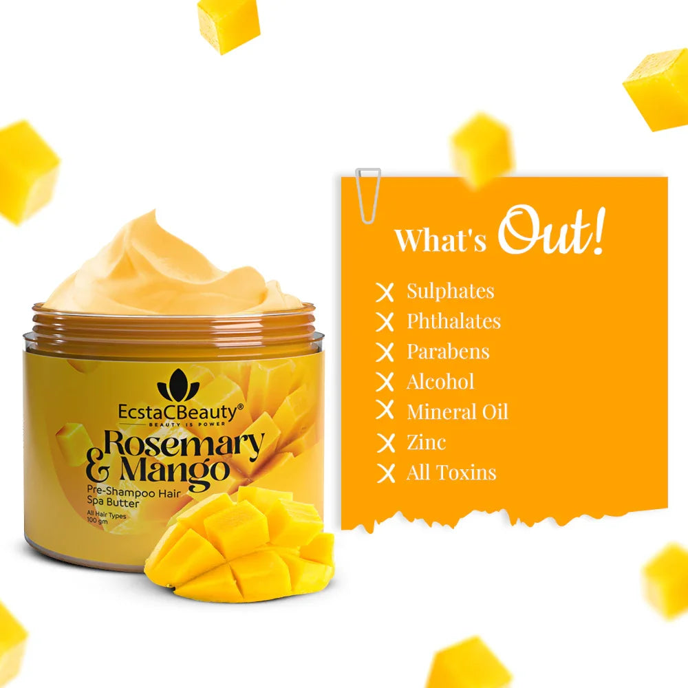 Rosemary & Mango Pre-Shampoo Hair Spa Butter