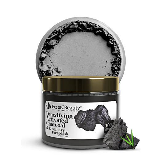 Detoxifying Activated Charcoal & Rosemary Face Mask
