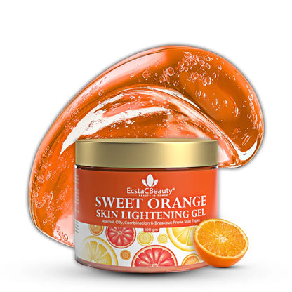 Sweet Orange Skin Lightening Gel with Vitamin C THD (5%), Niacinamide (4%) & Alpha Arbutin (2%)
