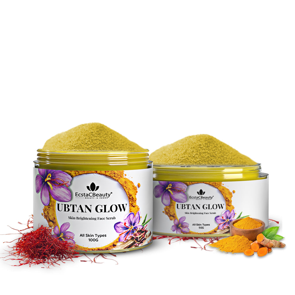 Ubtan Glow Skin Brightening Face Scrub for Glowing Skin