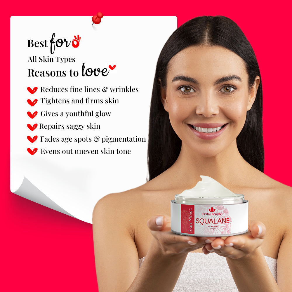 Squalane Skin Moist with Pure Plant Squalane + 2% Alpha Arbutin