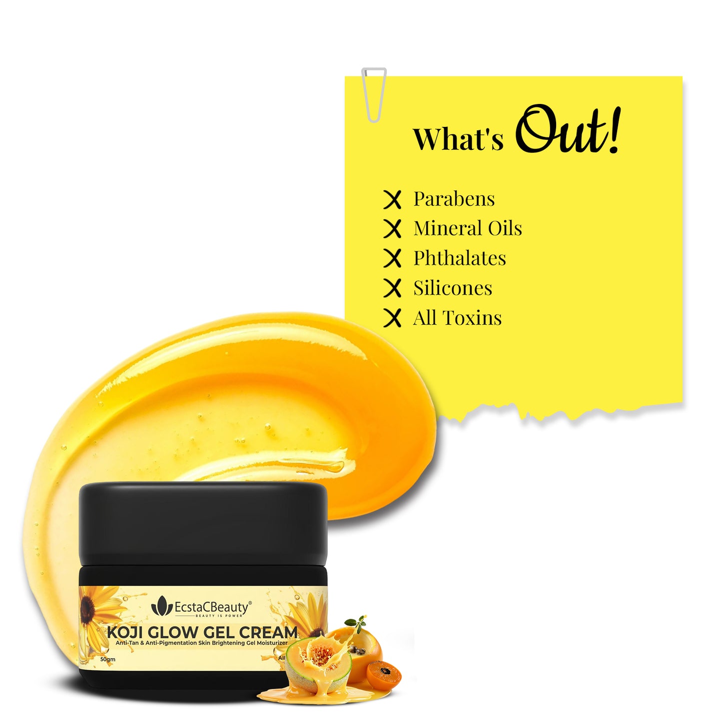 Koji Glow Anti-Tan & Anti-Pigmentation Skin Brightening Gel Cream