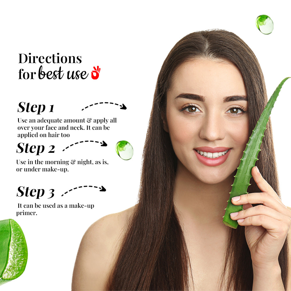 Clear Aloe Gel with Vitamin E, Ashwagandha & Turmeric