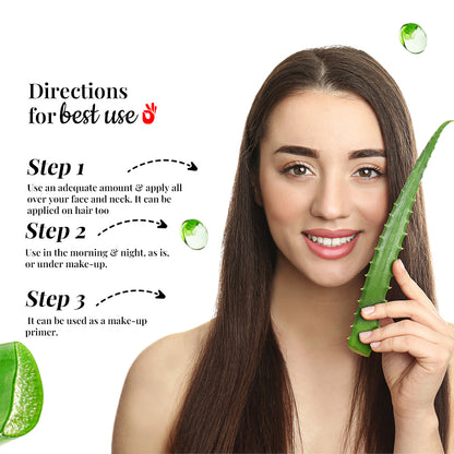 Clear Aloe Gel with Vitamin E, Ashwagandha & Turmeric