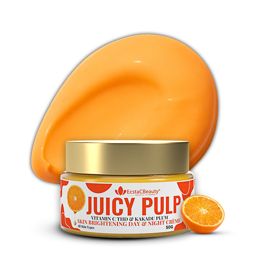 Juicy Pulp Vitamin C Skin Brightening Day & Night Cream with Vitamin C THD (5%), Niacinamide (4%) & Kakadu Plum Extract
