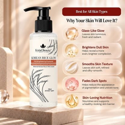Korean Rice Glow Facewash