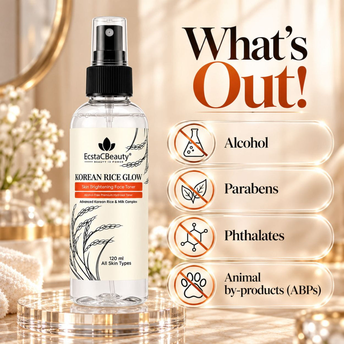 Korean Rice Glow Face Toner